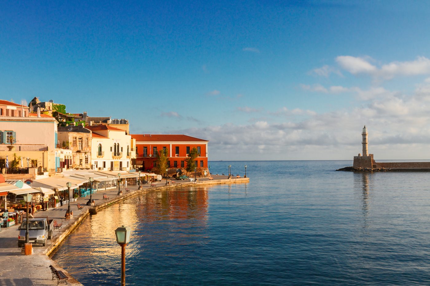 Le vieux port vénitien de La Canée, en Crète